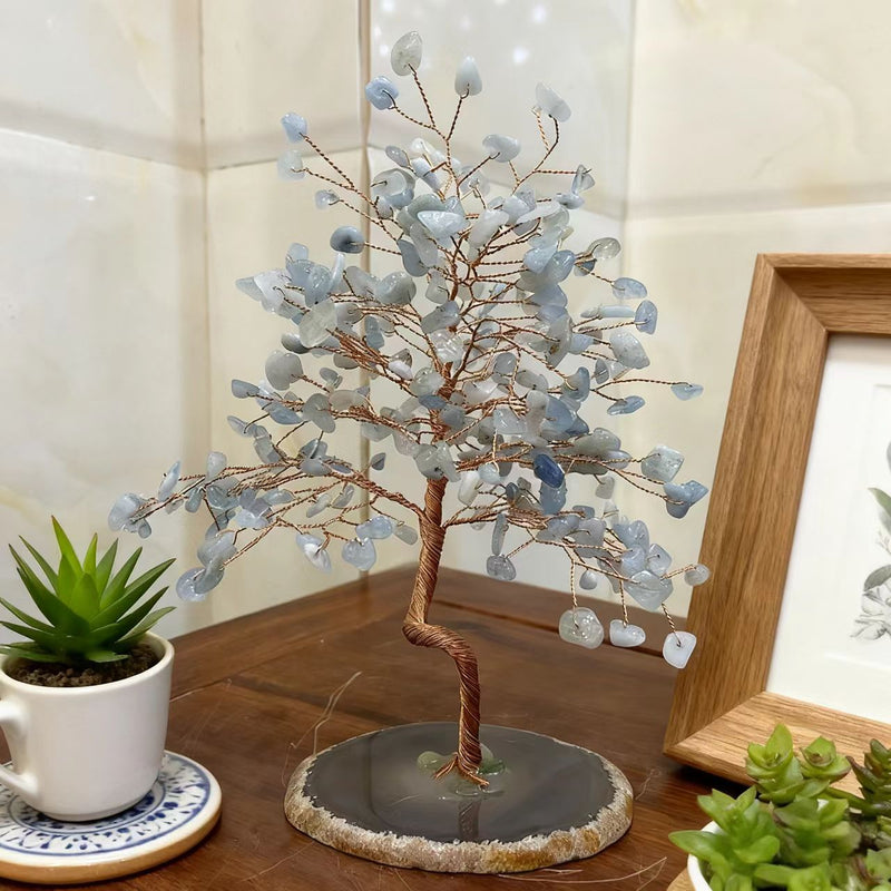 Crystal Money Tree   Room Decoration Bookshelf Crystal Tree Decoration