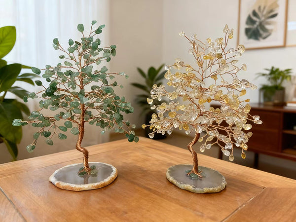 Crystal Money Tree   Room Decoration Bookshelf Crystal Tree Decoration