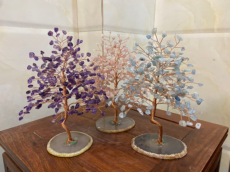 Crystal Money Tree   Room Decoration Bookshelf Crystal Tree Decoration