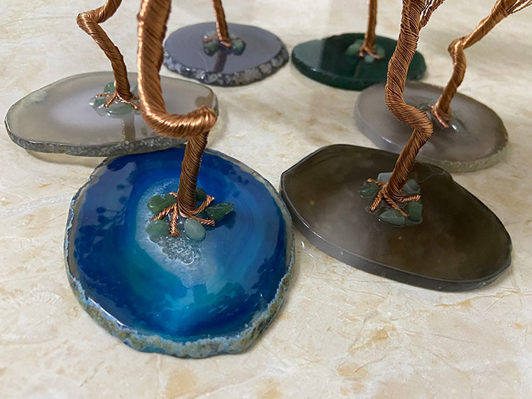 Crystal Money Tree   Room Decoration Bookshelf Crystal Tree Decoration